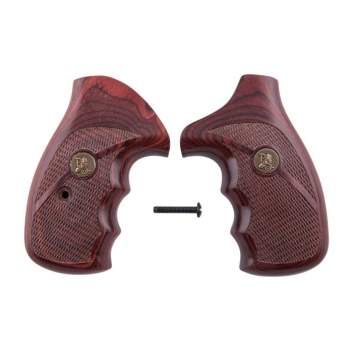 Pachmayr Smith & Wesson N Frame Textured, Rosewood Checkered Wood Rosewood