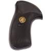 Pachmayr Smith & Wesson, K/L Frame, Round Compac Grip Rubber Black