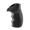 Pachmayr Smith & Wesson Diamond Pro Grip For K&L Round Butt Frame Only Rubber Black