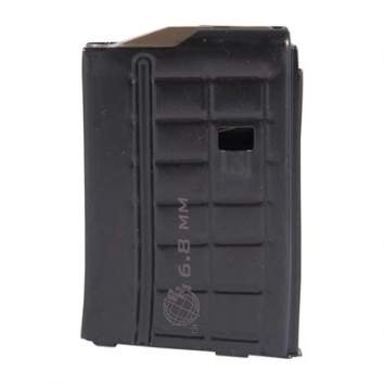 Precision Reflex AR-15 Mag 6.8 SPC 22 Nosler 224 Valkyrie 10 Round, Steel Black