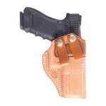 MILT SPARKS HOLSTERS GLOCK 17/22 RIGHT HAND, LEATHER TAN
