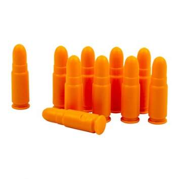 Precision Gun Specialties 7.62X25MM Tokarev Dummy Rounds, Orange 10 Per Pack
