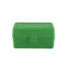 MTM FLIP TOP RIFLE AMMO BOX 220 SWIFT-338 FEDERAL 50 ROUND, POLYMER GREEN