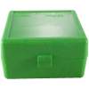 MTM Flip Top Rifle Ammo Box 22 BR-308 Winchester 100 Round, Polymer Green