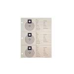 SINCLAIR INTERNATIONAL LOAD DEVELOPMENT TARGET PACK OF 25