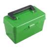 MTM Ammo Boxes Rifle 17 Remington - 300 Whisper 50 Round, Green