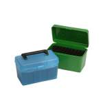MTM AMMO BOXES RIFLE 6.5X284MM WINCHESTER 50 ROUND, GREEN