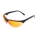 PYRAMEX SAFETY PRODUCTS AMBER BLUE/BRONZE/CLEAR/ORANGE PYRAMEX SHOOTING GLASSES, POLYCARBONATE BLACK