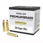 NOSLER 204 RUGER BRASS 50 PER BOX