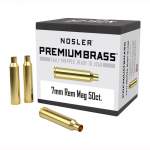 NOSLER 7MM REMINGTON MAGNUM BRASS 50 PER BOX