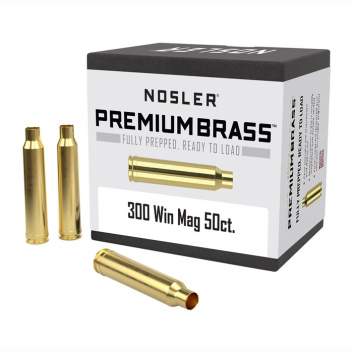 Nosler 300 Winchester Magnum Brass 50 Per Box