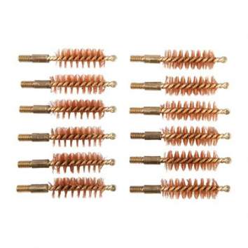 Sinclair International Bronze Pistol Brushes 10 MM/40/41 Caliber Pack Of 12