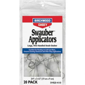 Birchwood Casey Swauber Applicators Pack of 20