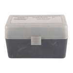 MTM AMMO BOXES RIFLE 30-06 SPRINGFIELD 50 ROUND, SMOKE & BLACK