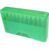 MTM Slip Top Rifle Ammo Box 20 Nosler-7.62x39 20 Round, Polymer Green