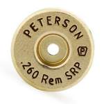 PETERSON 260 REMINGTON SMALL PRIMER BRASS 50 PER BOX