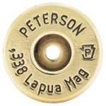 PETERSON CATRIDGE 338 LAPUA MAGNUM BRASS 50 PER BOX