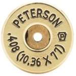 PETERSON CARTRIDGE 10.36X77MM BRASS 50 PER BOX