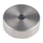 L.E. WILSON CHAMBER TYPE MICROMETER SEATER DIE BASE, STAINLESS STEEL