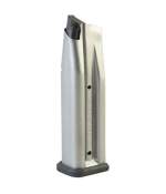 STI 126MM Carry Magazine 9MM, 10-Round Stainless Steel Silver