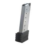 SPRINGFIELD ARMORY XD-SUBCOMPACT MAGAZINE, 7-ROUND STAINLESS STEEL SILVER