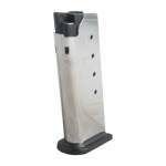 SPRINGFIELD ARMORY XD-SUBCOMPACT MAGAZINE, 5-ROUND STAINLESS STEEL SILVER