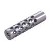 Shrewd #3 Muzzle Brake 22 Caliber 5/8-24, Chrome Moly Steel Silver