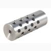 Shrewd #4 Muzzle Brake 22 Caliber 5/8-24, Chrome Moly Steel Silver