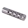 Shrewd #1 Muzzle Brake 22 Caliber 1/2-28, Stainless Steel Silver