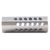 Shrewd Varmint Muzzle Brake 20 Caliber 5/8-24, Stainless Steel Silver
