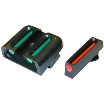 Truglo 131G1 FO Brite-Site for Glock 17,17L,19,22,23,24,26,27,33, Red,Green