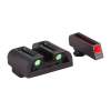 Truglo 3-Dot, Fiber Optic, 131G2 FO Brite-Site for Glock 20,21,29,30,31,32 Red/Green