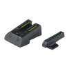 Truglo 1911 Commander, Government, Officers Fiber Optic, T.F.O. Brite-Site fits 45 Green/Yellow