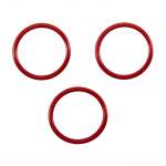 BERETTA M9A3 THREADED BARREL O-RING KIT, RUBBER RED PACK OF 3