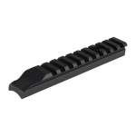 WEIGAND COMBAT RUGER MK I, MK II, 22/45™1-PIECE BASE WEAVER-STYLE BASES, ALUMINUM BLACK