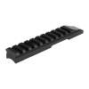 WEIGAND COMBAT RUGER MK I, MK II, 22/45?1-PIECE BASE WEAVER-STYLE BASES, ALUMINUM BLACK