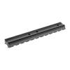 WEIGAND COMBAT RUGER MKI, MKII, MKIII, 22/45 SCOPE MOUNT WEAVER-STYLE BASES, ALUMINUM BLACK