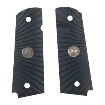 Wilson Combat Fullsize Starburst Grips Traditional, G-10 Black