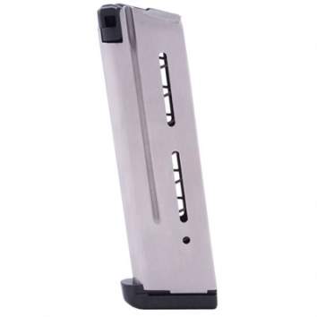 Wilson Combat 1911 Auto 10MM 9-Round Magazine, Stainless Steel Silver