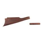 WOOD PLUS BUTTSTOCK & FOREND SET FITS WINCHESTER 1890, WOOD WALNUT BROWN